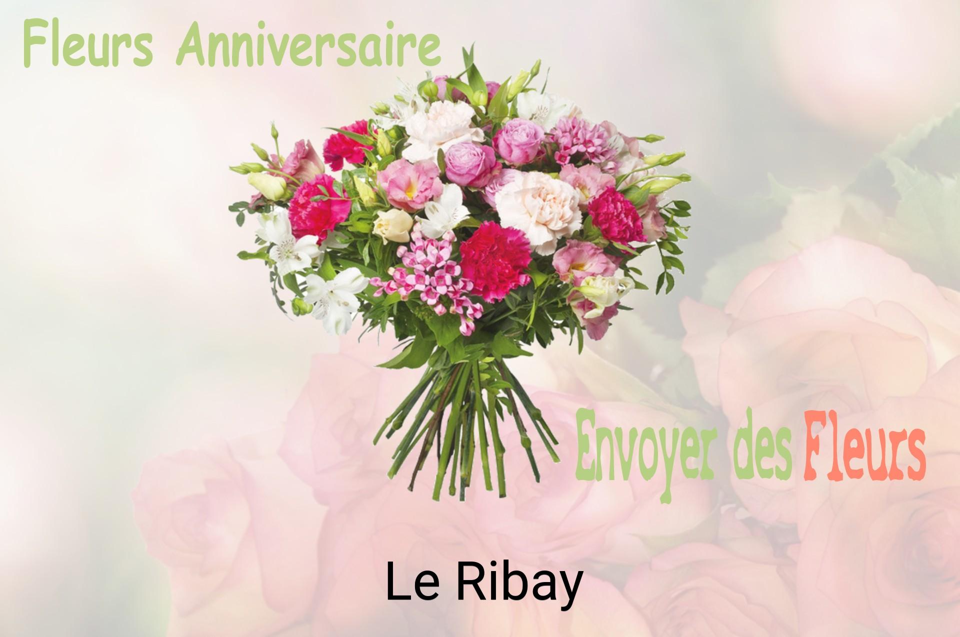 Bouquet de fleurs d’anniversaire livré à Le Ribay