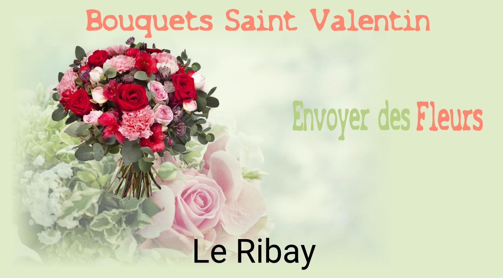 Roses de Saint-Valentin livrées à Le Ribay